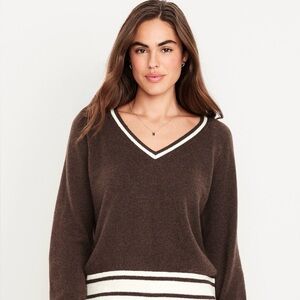 Old Navy SoSoft Loose V-Neck Sweater - Feels Like Cashmere - Warm - Plus Size